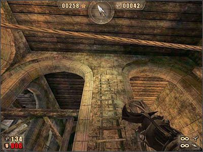 Nie trudno zgadnąć, co nas czeka - kolejne sztuczki akrobatyczne - 6.7 Koloseum cz.7 | Painkiller Battle Out of Hell - Painkiller: Battle Out of Hell - poradnik do gry