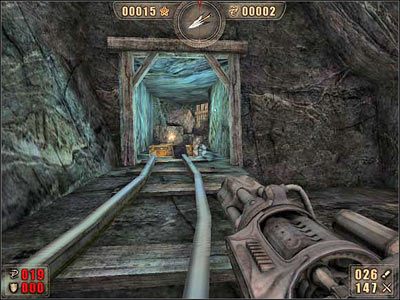 Po usunięciu przeciwników czas na pierwszy sekret (1) - 6.8 Podziemia cz.1 | Painkiller Battle Out of Hell - Painkiller: Battle Out of Hell - poradnik do gry