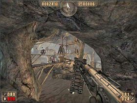 Już pierwsze pomieszczenie może wymagać użycia kart - 6.8 Podziemia cz.2 | Painkiller Battle Out of Hell - Painkiller: Battle Out of Hell - poradnik do gry