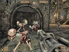 Jeszcze tylko zaopiekujemy się zawartością sarkofagów i możemy iść przed siebie - 6.8 Podziemia cz.4 | Painkiller Battle Out of Hell - Painkiller: Battle Out of Hell - poradnik do gry