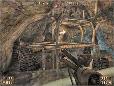 Tu zabawimy nieco dłużej - mamy 3 sekrety do oczyszczenia - 6.8 Podziemia cz.5 | Painkiller Battle Out of Hell - Painkiller: Battle Out of Hell - poradnik do gry