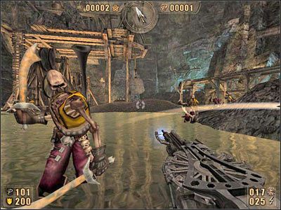 Po usunięciu przeciwników możemy iść dalej - 6.9 Jaskinia cz.1 | Painkiller Battle Out of Hell - Painkiller: Battle Out of Hell - poradnik do gry