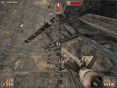 Potem znów trafiamy na półkę - 6.9 Jaskinia cz.5 | Painkiller Battle Out of Hell - Painkiller: Battle Out of Hell - poradnik do gry