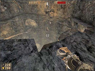 Od razu uprzedzam, że skorzystanie z tej samej drogi, jaką tu dotarliśmy nie jest możliwe - 6.9 Jaskinia cz.6 | Painkiller Battle Out of Hell - Painkiller: Battle Out of Hell - poradnik do gry