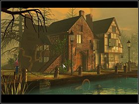 Rozejrzałem się dookoła, obejrzałem schody na nabrzeżu, pogawędziłem z wędkarzem - 11 [Rozdział 1] Willow Creek - The Black Mirror - poradnik do gry