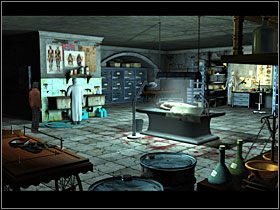 Kiedy wyszedłem na zewnątrz, zajrzałem do pojemnika - 20 [Rozdział 2] Dom Dr Hermanna - The Black Mirror - poradnik do gry