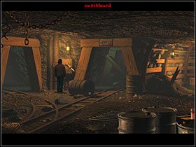 Wszedłem do tunelu i po chwili stanąłem przy szybie windy - 33 [Rozdział 2] Kopalnia - The Black Mirror - poradnik do gry