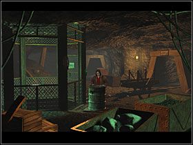 Próba otworzenia klapy spełzła na niczym - 34 [Rozdział 2] Kopalnia - The Black Mirror - poradnik do gry