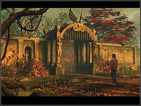 Użyłem dzwonka, by wezwać kogoś, kto mógłby otworzyć bramę - 39 [Rozdział 3] Zamek w Walii - The Black Mirror - poradnik do gry