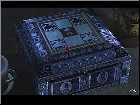 Ponumerowałem sobie pola w rzędach pionowych, od 1 do 9, od lewej do prawej, czyli od lewej 1, 2, 3, potem od lewej 4, 5, 6 i od lewej 7, 8, 9 - 48 [Rozdział 3] Zamek w Walii - The Black Mirror - poradnik do gry