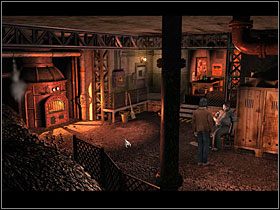 Obejrzałem śpiącego palacza i poszedłem do dalszej części pomieszczenia - 59 [Rozdział 4] Sanatorium w Ashburry - The Black Mirror - poradnik do gry