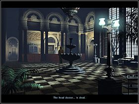 Poprosiłem pielęgniarkę, by zaprowadziła mnie do celi Jamesa - 68 [Rozdział 5] Sanatorium w Ashburry - The Black Mirror - poradnik do gry