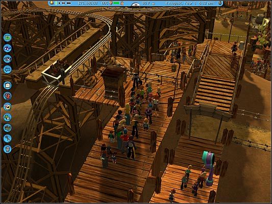 Konstrukcje, które cieszą się największą popularnością powinny być pod szczególną opieką. - Preferencje gości, ocena parku w RollerCoaster Tycoon 3 | Podstawowy - RollerCoaster Tycoon 3 - poradnik do gry