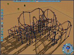Facelift - Atrakcje RollerCoastery (1) | Obiekty w RollerCoaster Tycoon 3 - RollerCoaster Tycoon 3 - poradnik do gry