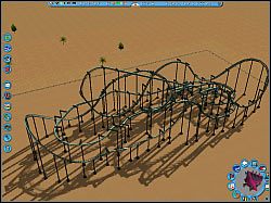 Cosmos - Atrakcje RollerCoastery (1) | Obiekty w RollerCoaster Tycoon 3 - RollerCoaster Tycoon 3 - poradnik do gry