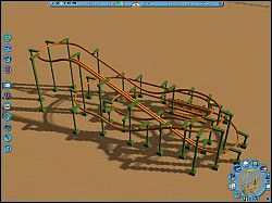 The Carrot - Atrakcje RollerCoastery (3) | Obiekty w RollerCoaster Tycoon 3 - RollerCoaster Tycoon 3 - poradnik do gry