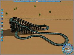 Triple Drop - Atrakcje RollerCoastery (5) | Obiekty w RollerCoaster Tycoon 3 - RollerCoaster Tycoon 3 - poradnik do gry