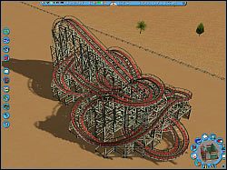 Whitewash - Atrakcje RollerCoastery (6) | Obiekty w RollerCoaster Tycoon 3 - RollerCoaster Tycoon 3 - poradnik do gry