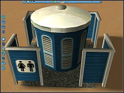 Toilets - Pozostałe obiekty | Obiekty w RollerCoaster Tycoon 3 - RollerCoaster Tycoon 3 - poradnik do gry