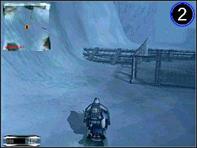 Zaraz jednak zwolnij, gdyż czeka cię pierwszy skok, pokazany na obrazku [01] - Misja 1-B cz.1 | Gorky 02 Aurora Watching - Gorky 02: Aurora Watching - poradnik do gry