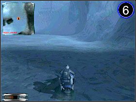 Po przeskoczeniu przepaści znów będziesz jechał w lewo (obrazki [05] i [06]) - Misja 1-B cz.1 | Gorky 02 Aurora Watching - Gorky 02: Aurora Watching - poradnik do gry