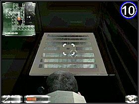 Obrazek [09] pokazuje dwóch strażników - zabij po cichu nożem obu, najpierw tego z lewej, potem tego po prawej - Misja 3-A cz.2 | Gorky 02 Aurora Watching - Gorky 02: Aurora Watching - poradnik do gry