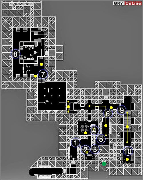 Ta cześć podzielona jest na dwa poziomy - najpierw zwiedzimy cały pierwszy, potem cały drugi, a na końcu udamy się (tylko na chwilę) z powrotem na pierwszy - Misja 3-B cz.1 | Gorky 02 Aurora Watching - Gorky 02: Aurora Watching - poradnik do gry