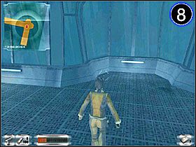Złam kod na kracie (obrazek [07]) i biegnij korytarzem, złam kolejny kod, aby dostać się do otoczonego wodą korytarza (A) - Misja 5-C | Gorky 02 Aurora Watching - Gorky 02: Aurora Watching - poradnik do gry