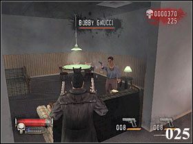 Misja jest łatwa i krótka - trzeba zabić Bobbyego Gnucci - 3.LUCKYS BAR | The Punisher - The Punisher - poradnik do gry