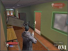 Wchodzimy do męskiej toalety i przesłuchujemy załatwiającego się tam pana (030) - 4.CENTRAL ZOO cz.1 | The Punisher - The Punisher - poradnik do gry