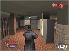 We wnęce w ścianie znajdziesz drzwi, schodzimy do piwnicy (048) - 5.GREYS FUNERAL HOME | The Punisher - The Punisher - poradnik do gry