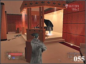 Wchodzimy po schodach, a następnie przez drzwi po lewej stronie (054) - 5.GREYS FUNERAL HOME | The Punisher - The Punisher - poradnik do gry