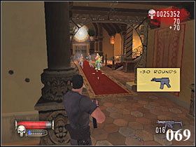 Dalej podążamy tym samym sposobem, czyli tam, gdzie nie jest nic zablokowane - 6.GNUCCI ESTATE cz.2 | The Punisher - The Punisher - poradnik do gry