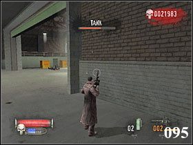 Tu czeka na nas kolejny boss gry - czołg - 7.PIER 74 cz.2 | The Punisher - The Punisher - poradnik do gry