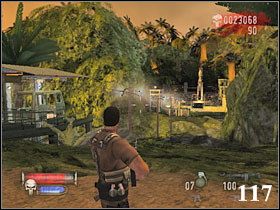 Wychodzimy wyjściem, skąd przybywali przeciwnicy - 10.GRAND NIXON ISLAND cz.2 | The Punisher - The Punisher - poradnik do gry