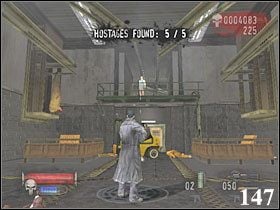 W obu znajdziesz kolejnych zakładników (146) (pokoje na końcu) - 13.MEAT PACKING PLANT | The Punisher - The Punisher - poradnik do gry