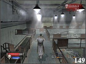 Idziemy kawałek i schodzimy na dół - 13.MEAT PACKING PLANT | The Punisher - The Punisher - poradnik do gry