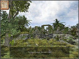 Po dłuższej chwili małpy zwiały i droga była wolna - 09 Ścieżka | Return to Mysterious Island: Powrót na Tajemniczą Wyspę - Return to Mysterious Island: Powrót na Tajemniczą Wyspę - poradnik do gry