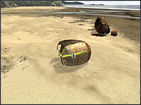 Przy kamiennym łuku dojrzałam następną maszynę - 39 Plaża | Return to Mysterious Island: Powrót na Tajemniczą Wyspę - Return to Mysterious Island: Powrót na Tajemniczą Wyspę - poradnik do gry