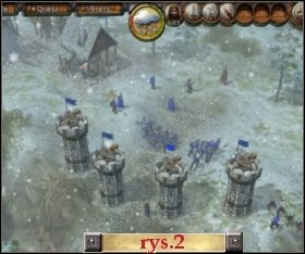 Rozbudowując osadę, wybieramy się w rejony (6) , gdzie znajdziemy ziemie bogate w surowce naturalne i miejsce na budowę drugiego centrum - Misja 11 w The Settlers Dziedzictwo Królów - The Settlers: Dziedzictwo Królów - poradnik do gry