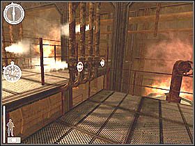 Wychodzicie schodami do góry i macie kolejne dwa pokrętła - Pearl harbor (2) | Kampania 1 | Medal of Honor Wojna na Pacyfiku - Medal of Honor: Wojna na Pacyfiku - poradnik do gry