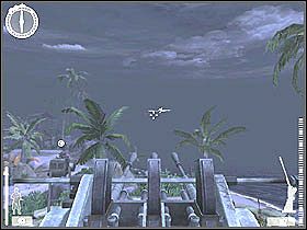 Pomimo iż na początku widoczne działko przeciwlotnicze może się wydawać zbyteczne, proponuję się udać do niego - Atol Makin (2) | Kampania 2 | Medal of Honor Wojna na Pacyfiku - Medal of Honor: Wojna na Pacyfiku - poradnik do gry