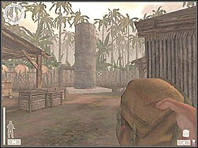 Tuż po wywrotce autem proponuję zająć miejsce za karabinem, gdyż piechoty wroga będzie sporo - Atol Makin (4) | Kampania 2 | Medal of Honor Wojna na Pacyfiku - Medal of Honor: Wojna na Pacyfiku - poradnik do gry