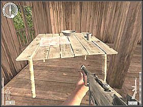 W budynku widocznym na zdjęciu po lewej macie dokument (znów na stole jak poprzednio), który warto wziąć ze sobą - Guadalcanal (2) | Kampania 3 | Medal of Honor Wojna na Pacyfiku - Medal of Honor: Wojna na Pacyfiku - poradnik do gry