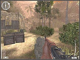 Później schodząc w dół, okazuje się, że wróg sprawił nam niezłą niespodziankę i ufortyfikował swoją pozycję - Guadalcanal (7) | Kampania 3 | Medal of Honor Wojna na Pacyfiku - Medal of Honor: Wojna na Pacyfiku - poradnik do gry