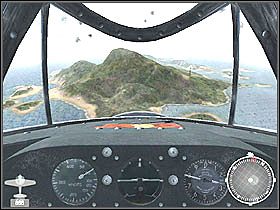 Wspaniałe urozmaicenie gry, gdyż przyjdzie Wam nie tylko postrzelać, ale też i popilotować samolot - Guadalcanal (9) | Kampania 3 | Medal of Honor Wojna na Pacyfiku - Medal of Honor: Wojna na Pacyfiku - poradnik do gry