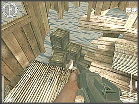 Sama przystań jest lekko broniona, ale należy uważać i nie wychylać się za mocno - Tarawa (1) | Kampania 4 | Medal of Honor Wojna na Pacyfiku - Medal of Honor: Wojna na Pacyfiku - poradnik do gry