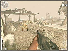 Teraz już końcówka tego etapu - Tarawa (3) | Kampania 4 | Medal of Honor Wojna na Pacyfiku - Medal of Honor: Wojna na Pacyfiku - poradnik do gry