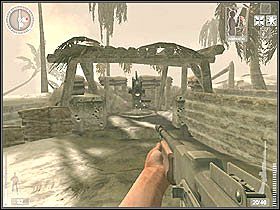 Wziąć z niego amunicję i wysadzić pierwsze działo podkładając ładunek - Tarawa (4) | Kampania 4 | Medal of Honor Wojna na Pacyfiku - Medal of Honor: Wojna na Pacyfiku - poradnik do gry