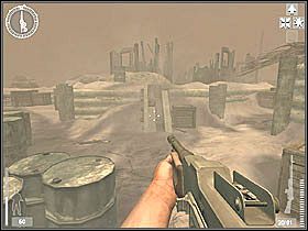 Wspomagacie w walce towarzyszy, po czym po chwili ruszacie sami w bój - Tarawa (6) | Kampania 4 | Medal of Honor Wojna na Pacyfiku - Medal of Honor: Wojna na Pacyfiku - poradnik do gry